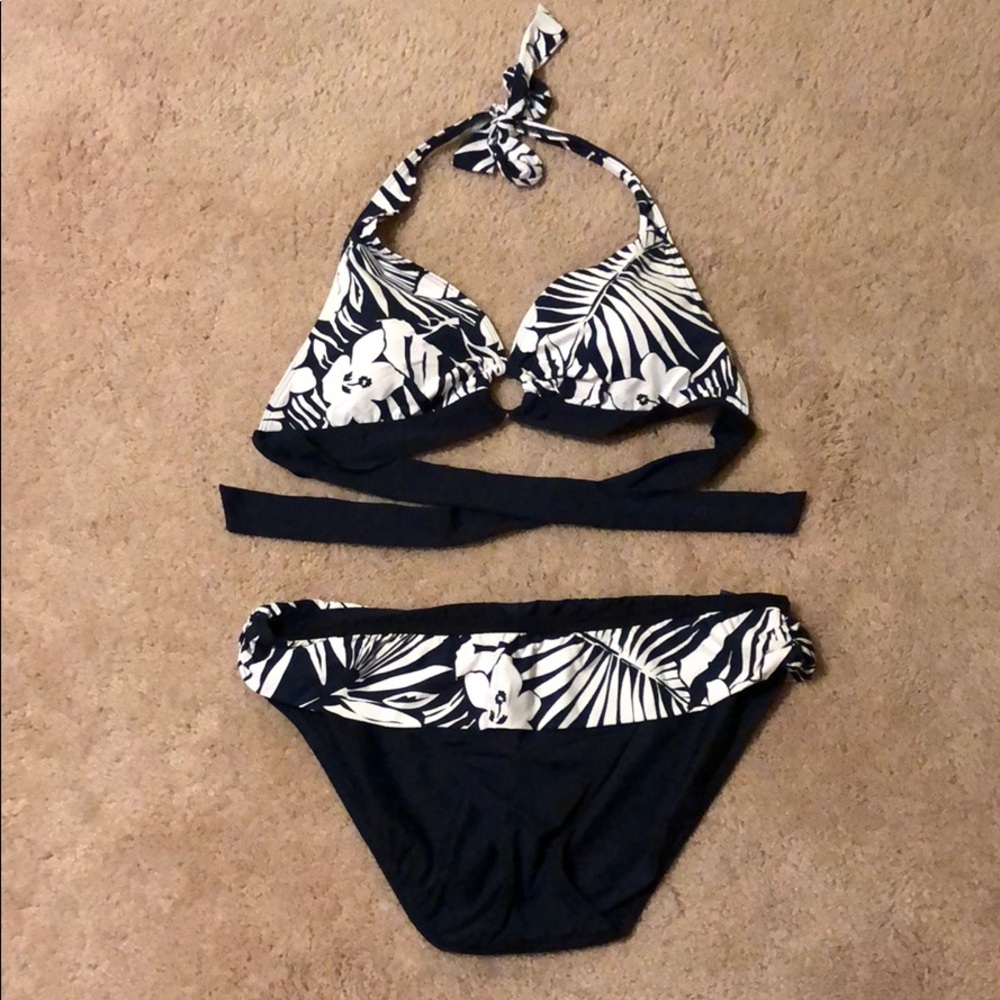 Lauren Ralph Lauren Bikini Set Size 14